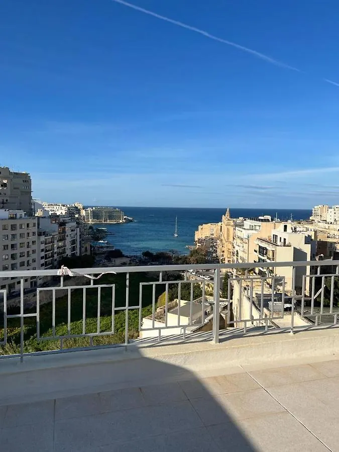 Seaview Penthouse Balluta Bay Vc Saint Julian's Apartment